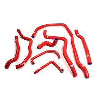 Samco Sport Polaris Red Silicone Radiator Coolant (UTV) Hose Kit RANGER 1000 2014-2017 (POL-3)