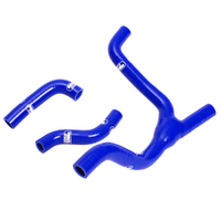 Samco Sport Suzuki Blue Off Road Radiator Hose Kit RM-Z 250 2007-2009 (SUZ-21)