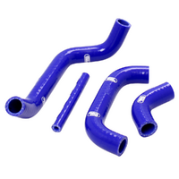 Samco Sport Suzuki Blue Off Road Radiator Hose Kit RM 250 1982-1983 (SUZ-51)