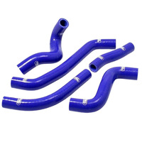 Samco Sport Suzuki Blue Off Road Radiator Hose Kit RM-Z 450 2015-2017 (SUZ-54)