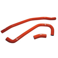 Samco Sport Yamaha Orange Silicone Radiator Coolant (ATV) Hose Kit RAPTOR 700 2006-2023 (YAM-27)