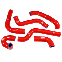 Samco Sport Yamaha Red Radiator Hose Kit SZR 660 1995-1998 (YAM-35)