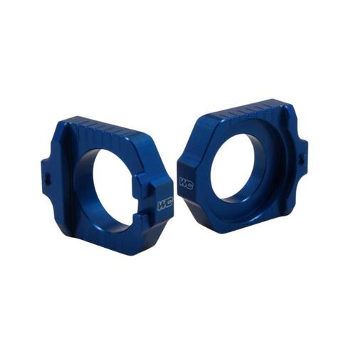 Works Connection KTM Blue Axle Blocks 450 XC-F 2013-2022