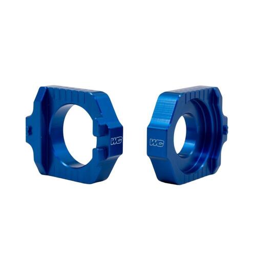 Works Connection Husqvarna Blue Axle Blocks FC 250 2014