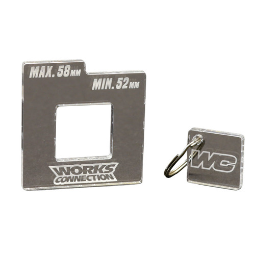 Works Connection Kawasaki Chain Gauge KX 250 F 2014-2019 (52mm-58mm)