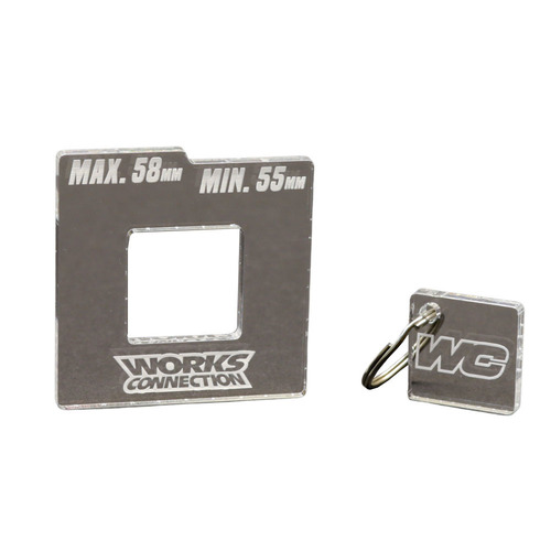 Works Connection KTM Chain Gauge 500 EXC 2012-2016 (55mm-58mm)