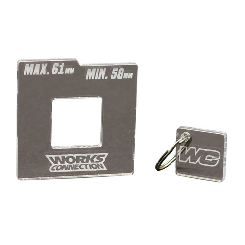 Works Connection KTM Chain Gauge 400 XC-W 2007 (58mm-61mm)