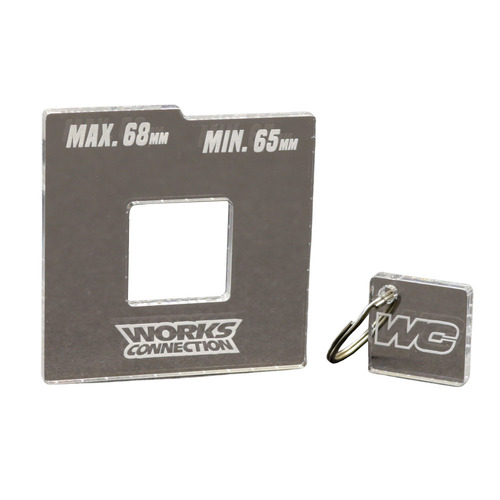 Works Connection KTM Chain Gauge 450 SX-F Factory Edition 2012-2023 (65mm-68mm)