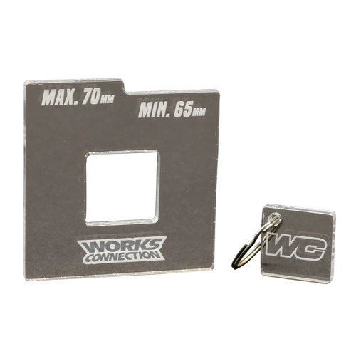 Works Connection KTM Chain Gauge 500 EXC 2012-2016 (65mm-70mm)