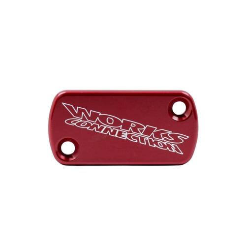 Works Connection Honda Red Brake / Clutch Caps CR 250 1988-2007