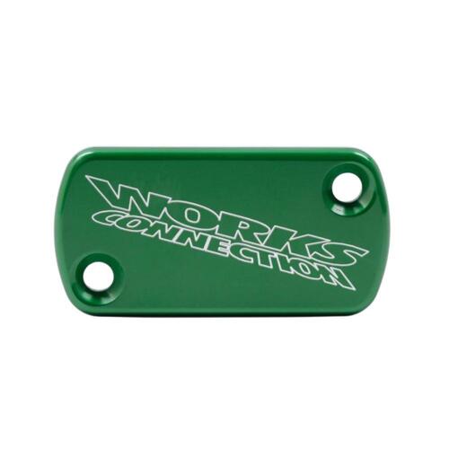 Works Connection Kawasaki Green Brake / Clutch Caps KX 250 4 Stroke 2021-2024 (21-110)