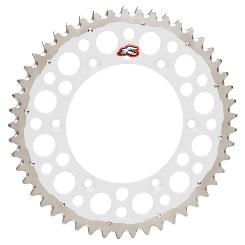 Renthal Twinring Stark Varg Silver Grooved Dirt Rear Sprocket STARK VARG (47T)