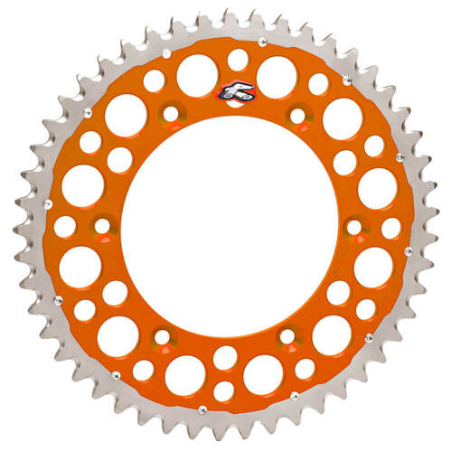 Renthal Twinring Stark Varg Orange Grooved Dirt Rear Sprocket STARK VARG (48T)