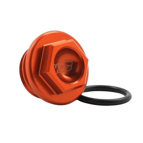 Works Connection KTM Orange Oil Fill Plugs 450 SX-F Factory Edition 2012-2023