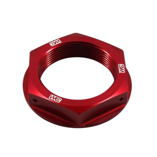 Works Connection Honda Red Steering Stem Nut CRF 450 R-S 2023-2024