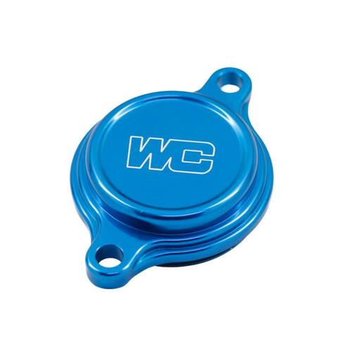 Works Connection Yamaha Blue Oil Filter Cover WR 250 F 2015-2024