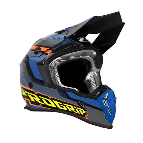 Progrip 3180 Medium Blue/Petrol Helmet