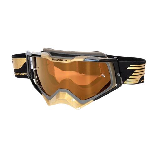 Progrip Rapid 3309 Grey / Gold / Black Goggles