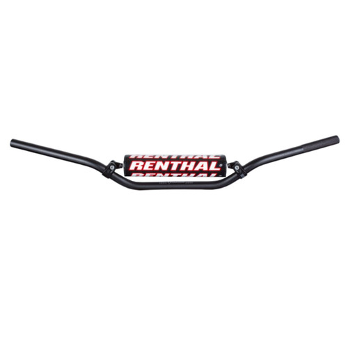 Renthal Black 735 5.5 IN Trials 7/8 Padded Handlebar