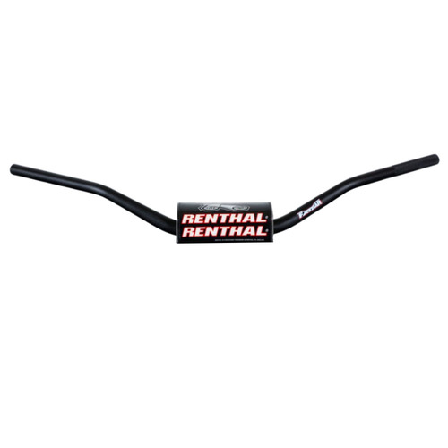 Renthal Black 843-01 Flat Track 130 Fatbar Handlebar