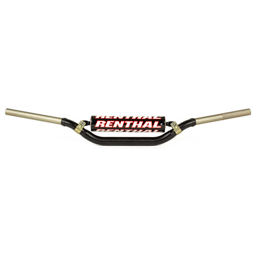 Renthal Black 990 YAM YZ 07-23 / YZF 07-17 Twinwall Padded Handlebar