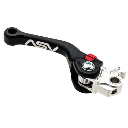 ASV Aprilia Black C6 Shorty Off Road Brake Lever - MXV 450 2005-2016