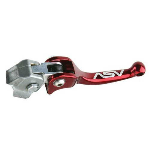 ASV KTM Red C5 Long Off Road Brake Lever - 400 SX 1998-2008