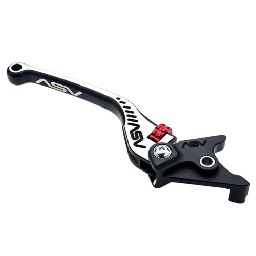 ASV Kawasaki Black Bicolore C5 Long Brake Lever - KLX 230 2020-2024