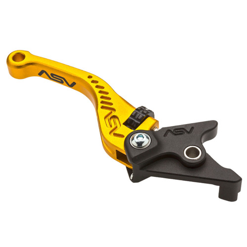 ASV Honda Gold C5 Shorty Brake Lever - VFR 800 2002-2015