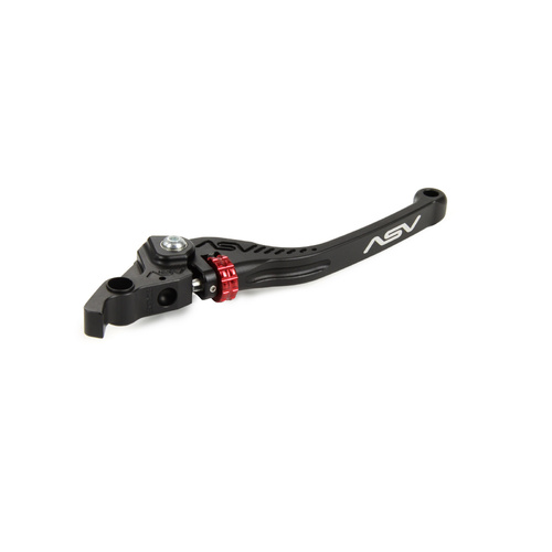 ASV Aprilia Black C5 Long Brake Lever - Caponord 1000 2002-2007