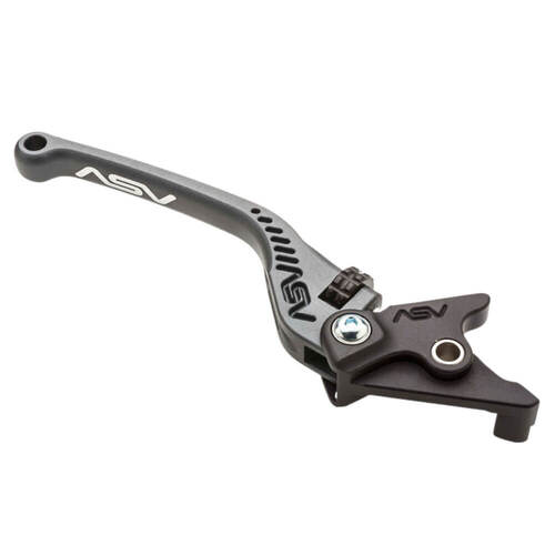 ASV Aprilia Grey C5 Long Brake Lever - RSV 1000 MILLE 1999-2003