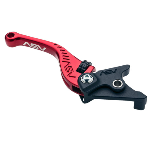 ASV Honda Red F3 Shorty Brake Lever - CB 599 1998-2006