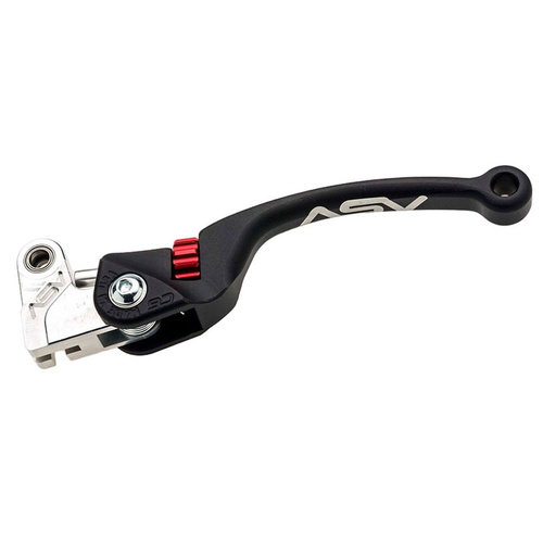 ASV Husaberg Black C6 Long Off Road Clutch Lever - FC 400 1998-2009