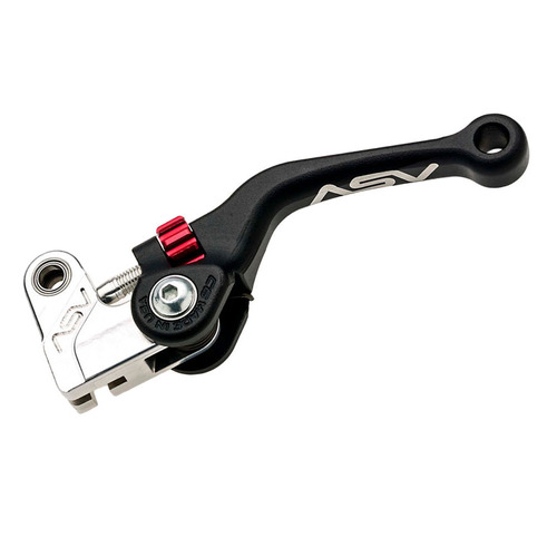 ASV Gas Gas Black C6 Shorty Off Road Clutch Lever - EC 250 F 2023 (ASV-CDC603-SK)