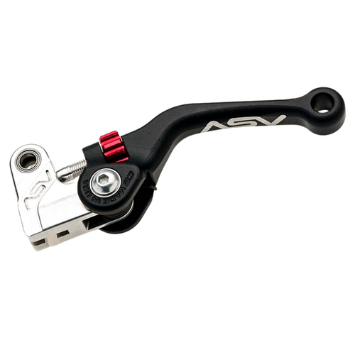 ASV Gas Gas Black C6 Shorty Off Road Clutch Lever - EC 250 2021-2024