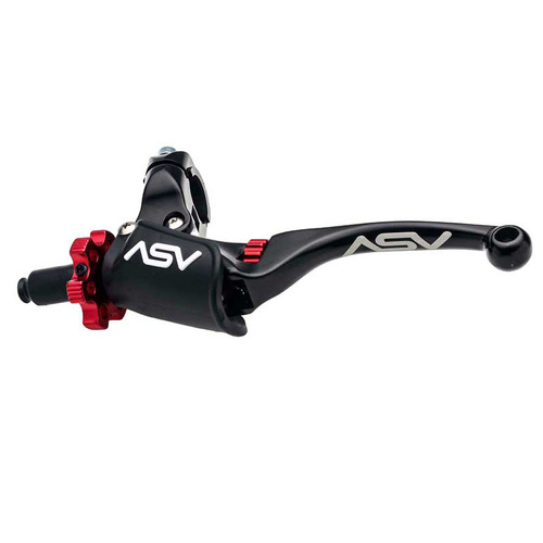 ASV SSR Black F4 Long Off Road Clutch Lever - XF 250 X DS ALL YEARS (with Pro Perch)