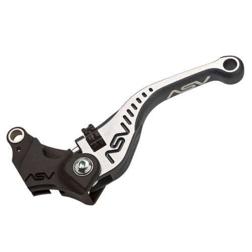 ASV Honda Grey Bicolore C5 Shorty Clutch Lever - CBR 600 1987-2006