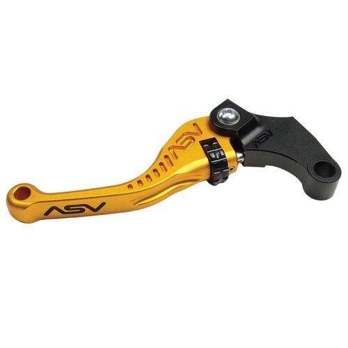 ASV Buell Gold C5 Shorty Clutch Lever - EBR 1190 RS 2011-2015