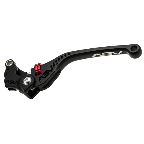 ASV Honda Black C5 Long Clutch Lever - CRF 1000 L 2016-2019