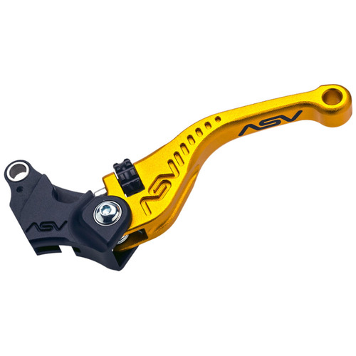 ASV Honda Gold C5 Shorty Clutch Lever - CRF 1000 L 2016-2019