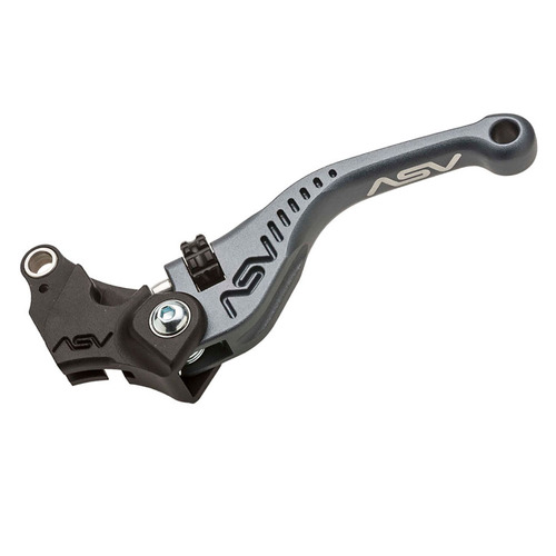 ASV Honda Grey C5 Shorty Clutch Lever - CRF 1000 L 2016-2019