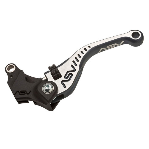 ASV Honda Grey Bicolore C5 Shorty Clutch Lever - CRF 1000 L 2016-2019