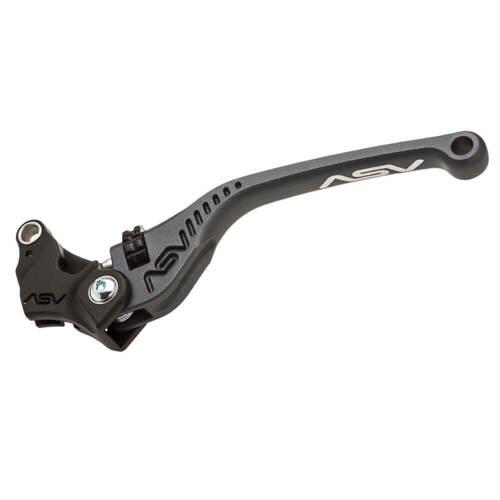 ASV Buell Grey C5 Long Clutch Lever - XB 12 2004-2008