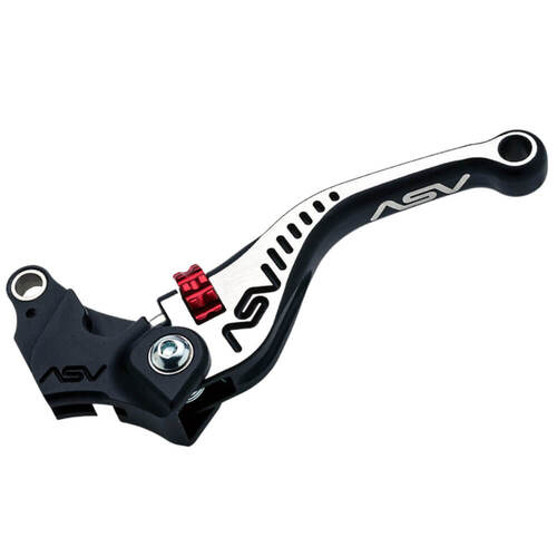 ASV Buell Black Bicolore C5 Shorty Clutch Lever - XB 12 R 2009-2010