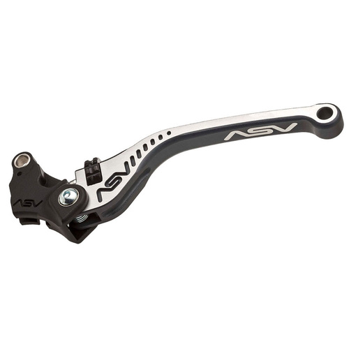 ASV Honda Grey Bicolore C5 Long Clutch Lever - RC51 1000 SP-2 2000-2006