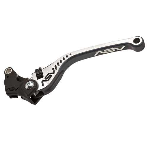 ASV Ducati Grey Bicolore C5 Long Clutch Lever - ST4 S 1999-2003