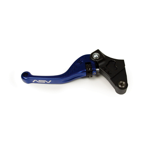 ASV Honda Blue F3 Shorty Clutch Lever - CBR 929 RR 2000-2001