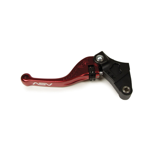 ASV Honda Red F3 Shorty Clutch Lever - CBR 929 RR 2000-2001