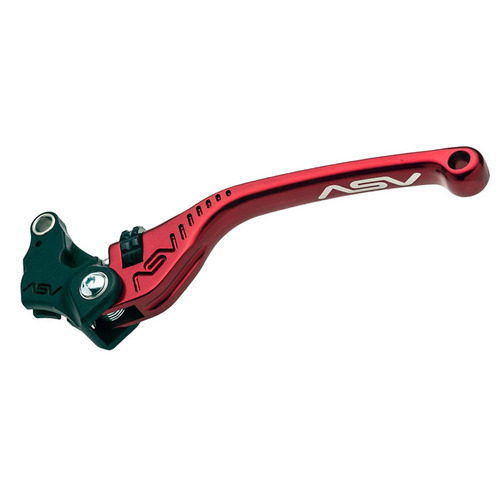 ASV Honda Red F3 Long Clutch Lever - CRF 1000 L 2016-2019