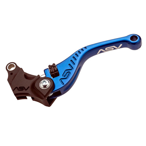 ASV Honda Blue F3 Shorty Clutch Lever - CRF 1000 L 2016-2019